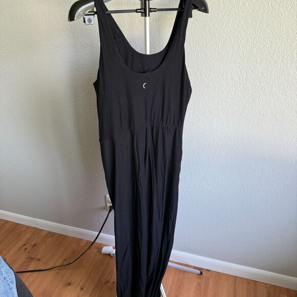 Zyia Active Black Hermosa Soft Cozy Jumpsuit Romper Exercise Workout Size Large - Picture 3 of 5
